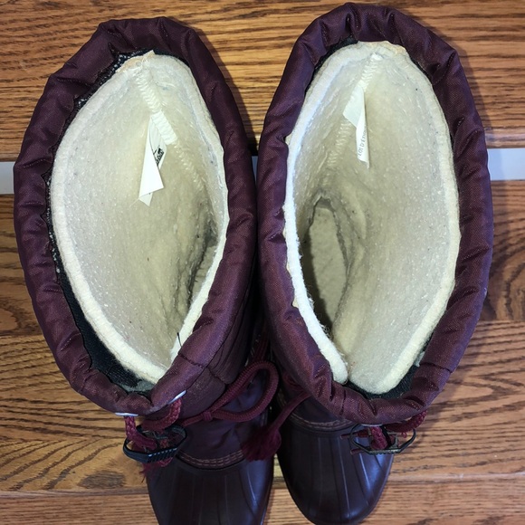 Sorel Burgundy Winter Boots - Picture 5 of 5